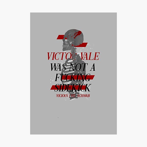 VICTOR VALE | VICIOUS QUOTE Photographic Print