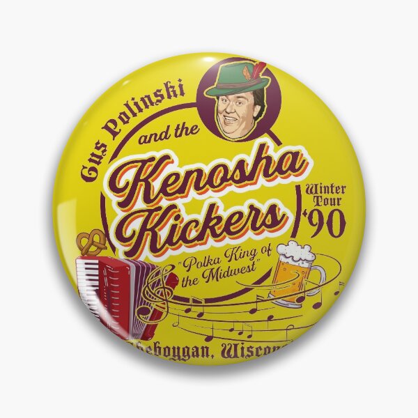 Item preview, Kenosha Kickers the Polka King of the Midwest designed and sold by Alema Art.