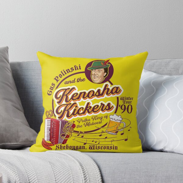 Item preview, Kenosha Kickers the Polka King of the Midwest designed and sold by Alema Art.