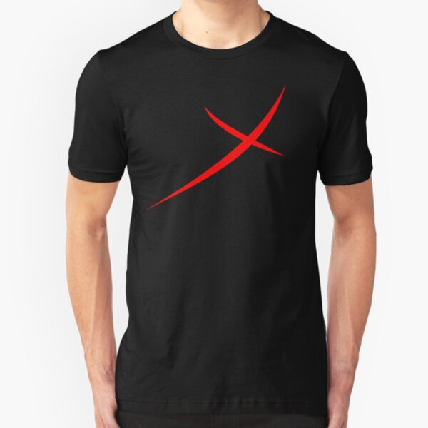 Red X Slim Fit T-Shirt