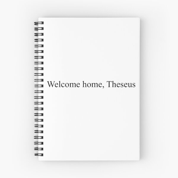 Item preview, "Welcome home, Theseus" DreamSMP iconic line Technoblade to Tommyinnit L'Manburg designed and sold by averycooluser.