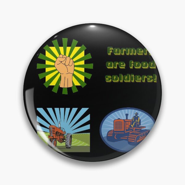 Item preview, Punjab Farmers Farmer Protest Stickers Pack designed and sold by Cosmic Dust.
