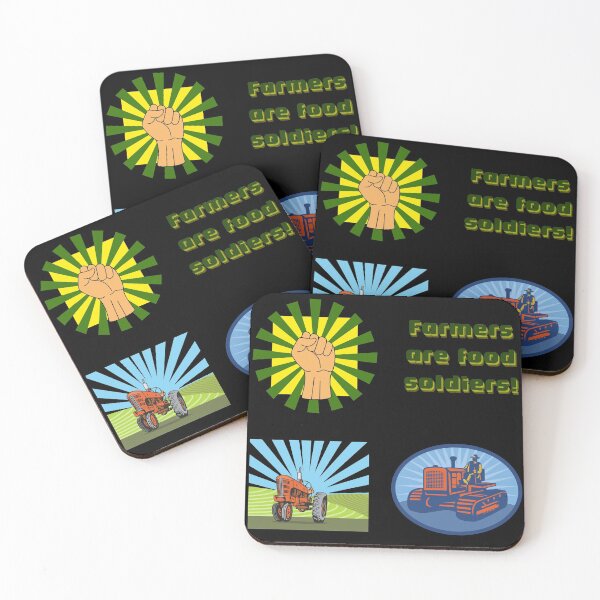 Item preview, Punjab Farmers Farmer Protest Stickers Pack designed and sold by Cosmic Dust.
