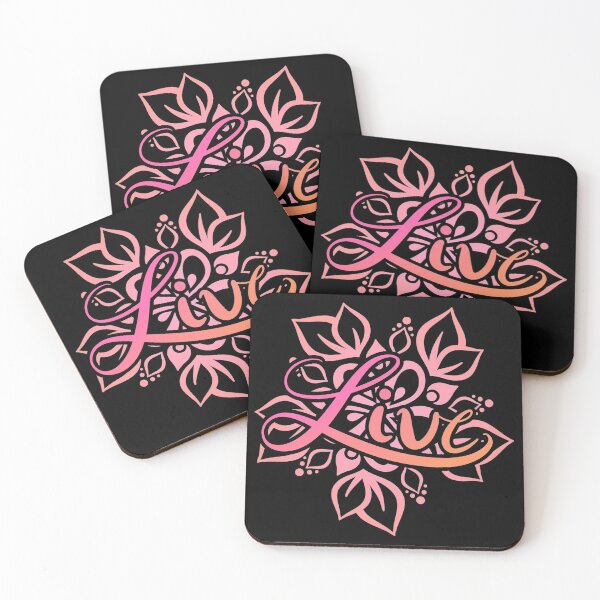 Item preview, Pink Live Mandala designed and sold by avacado-designs.
