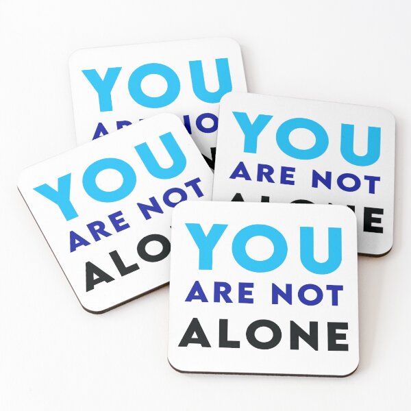 Item preview, You Are Not Alone from Dear Evan Hansen designed and sold by KristyBDesigns.