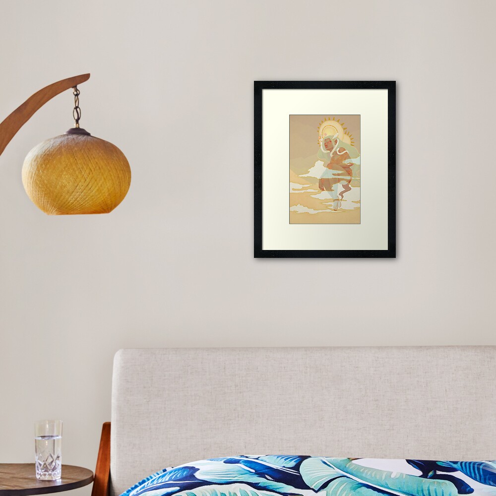 Item preview, Framed Art Print designed and sold by ghostii.