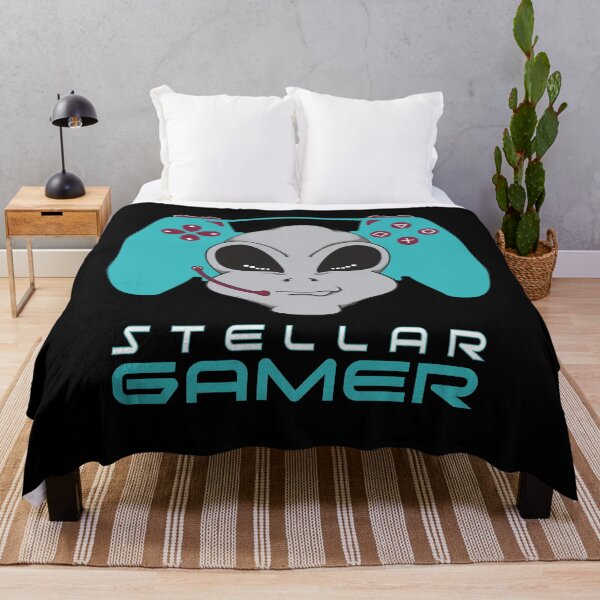 Item preview, Gamer Alien Head Berry Blue designed and sold by PEHardy-Designs.