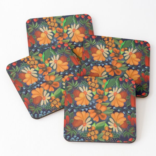 Item preview, painted flowers designed and sold by LBehrendtDesign.