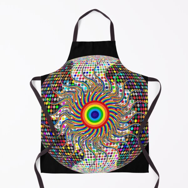 Item preview, Cool illusion graphic rainbow eye- Funny graphic rainbow ball designed and sold by The Full Cart.