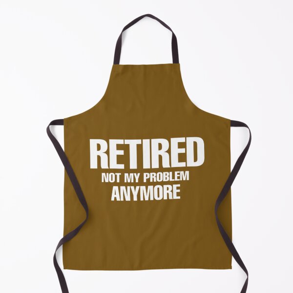 Item preview, T-SHIRT COL ROND UNISEXE - RETIRED NOT MY PROBLEM ANYMORE designed and sold by medbouk1.
