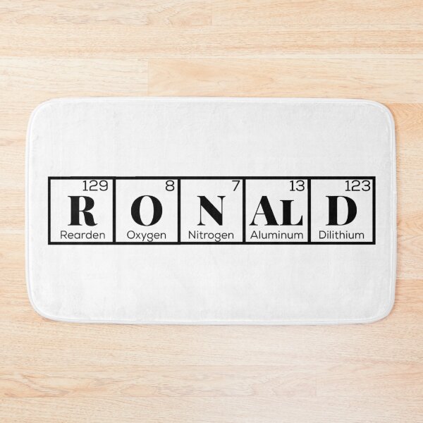 Item preview, Ronald Periodic Table Name designed and sold by Teelogic.