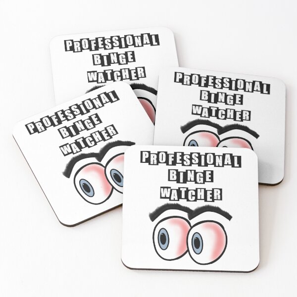 Item preview, Professional Binge Watcher designed and sold by BusyMonkeys.