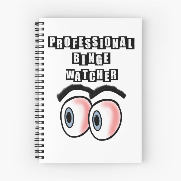 Item preview, Professional Binge Watcher designed and sold by BusyMonkeys.