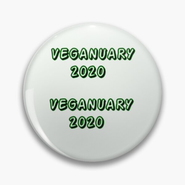 Item preview, Veganuary 2020-2021 designed and sold by IZ-STAR.