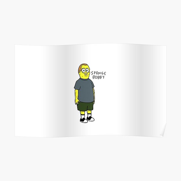 Sponge Bobby Poster By Gadgetworld Redbubble