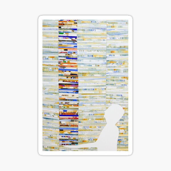 The long weight Sticker