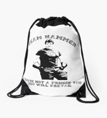 TEAM HAMMER Drawstring Bag