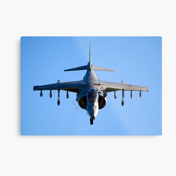 Harrier Jump Jet Metal Print