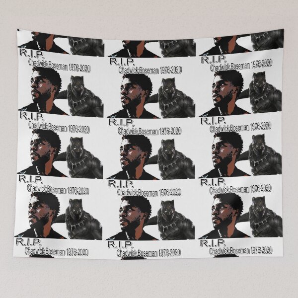 Item preview, Chadwick Boseman tribute. 1976-2020 designed and sold by PicsByTony.