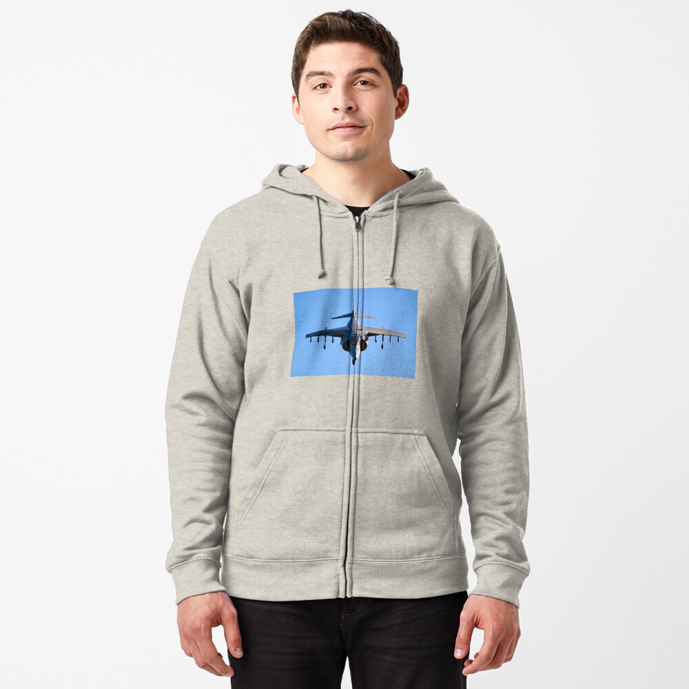 Harrier Jump Jet Zipped Hoodie