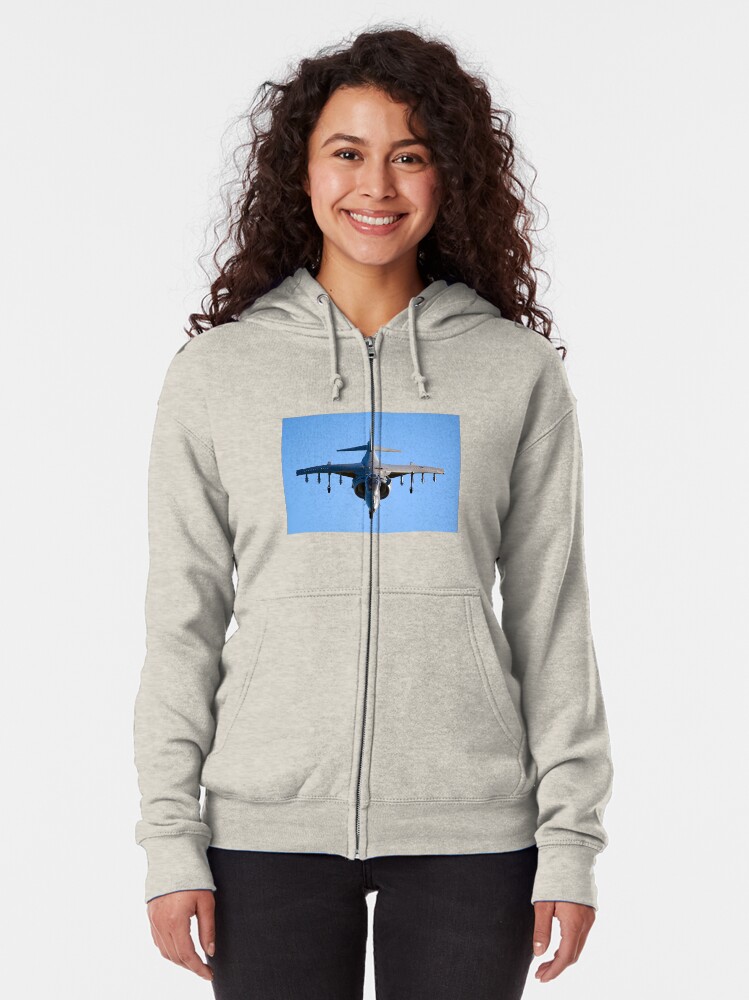 Alternate view of Harrier Jump Jet Zipped Hoodie