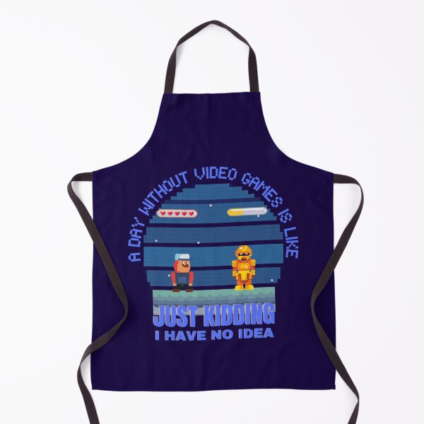 Item preview, A Day Without Video Games Just Kidding I Have No Idea Funny Player Retro Pixel Game Gift designed and sold by trendo.