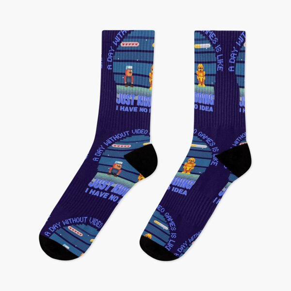 Item preview, A Day Without Video Games Just Kidding I Have No Idea Funny Player Retro Pixel Game Gift designed and sold by trendo.