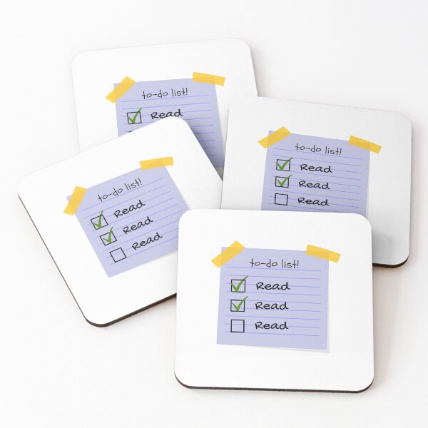 Item preview, BOOKLOVERS' TO-DO LIST: READ..READ..READ SHIRT designed and sold by The Bookworm Store.