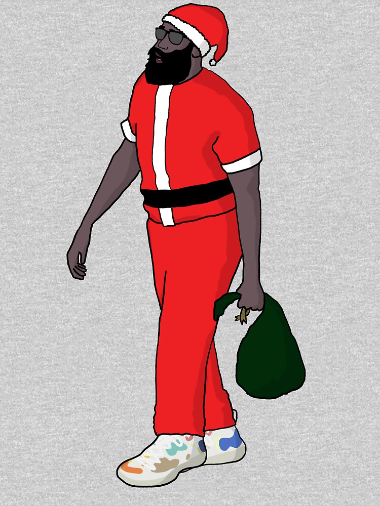 Nike James Harden Houston Rockets Santa Christmas T Shirt