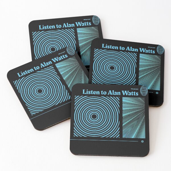 Item preview, Alan Watts Listen To The Mind  designed and sold by Mystikos Art.