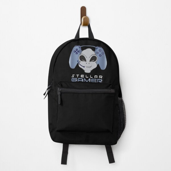 Item preview, Gamer Alien Head Titanium Blue designed and sold by PEHardy-Designs.