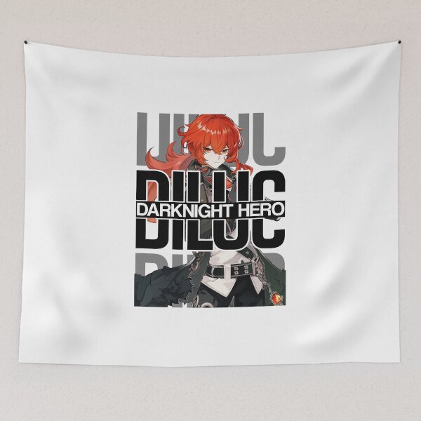 Item preview, DILUC DARKNIGHT HERO Genshin Impact designed and sold by chris28zero.