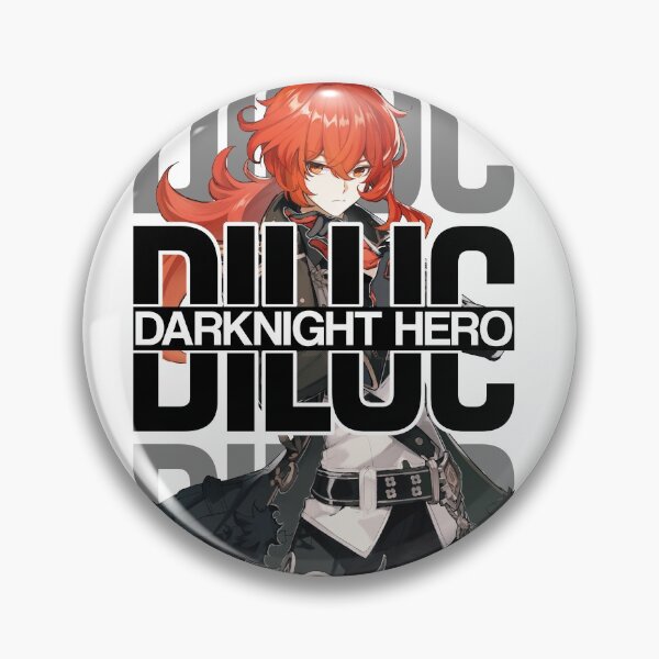 Item preview, DILUC DARKNIGHT HERO Genshin Impact designed and sold by chris28zero.