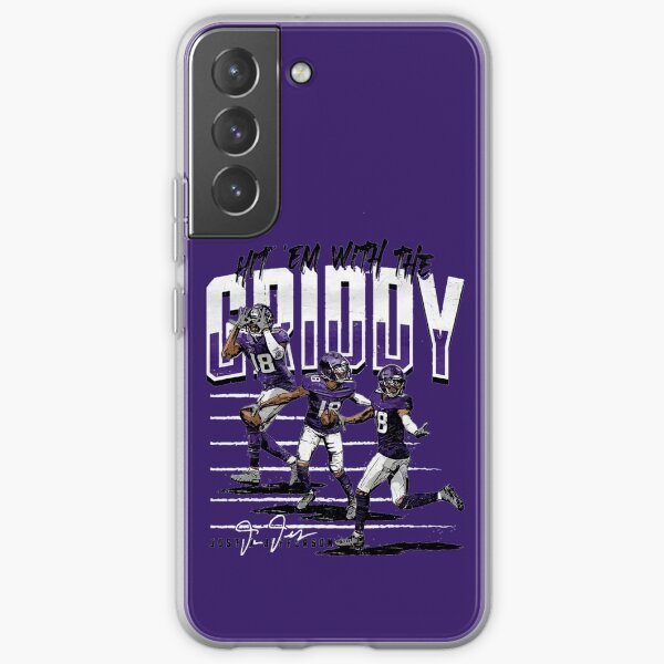 Schlagen Sie sie mit den Griddy for Minnesota Vikings-Fans Samsung Galaxy Flexible Hülle