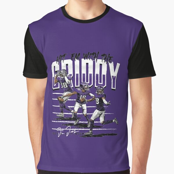 Justin Jefferson Minnesota Vikings Griddy Dance T-Shirt - TeeHex