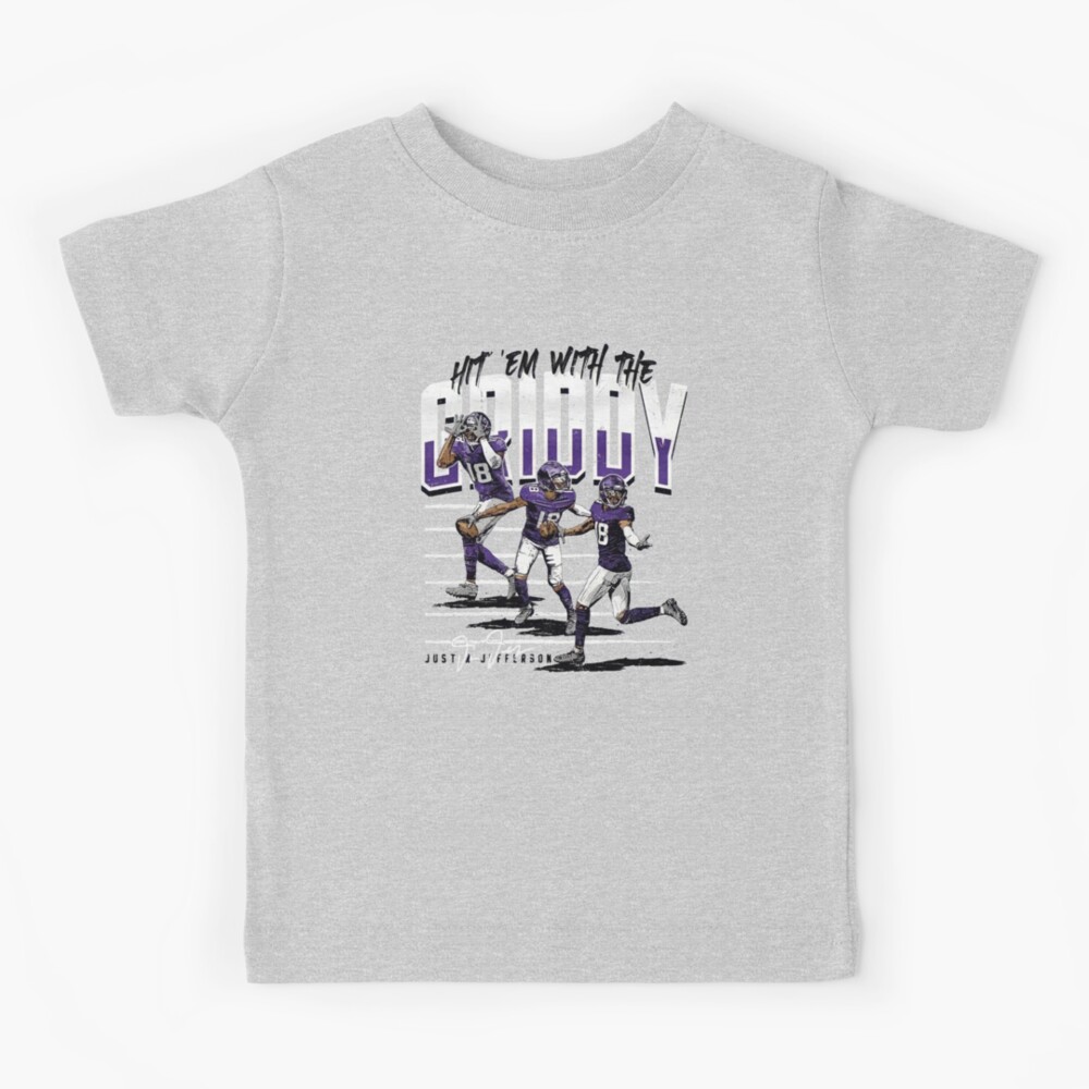 Justin Jefferson Griddy Shirt Womens Vikings Shirt Minnesota Vikings Gift -  Happy Place for Music Lovers