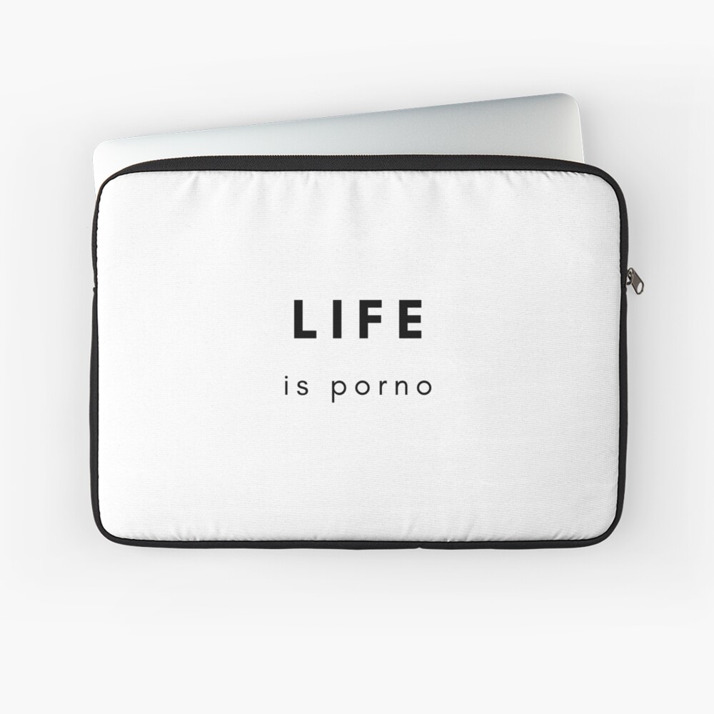 Life is Porno Poster for Sale by CometCircles | Redbubble