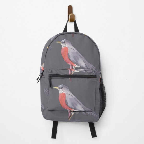 Item preview, American Robin wild bird illustration designed and sold by TheWaterBirds.