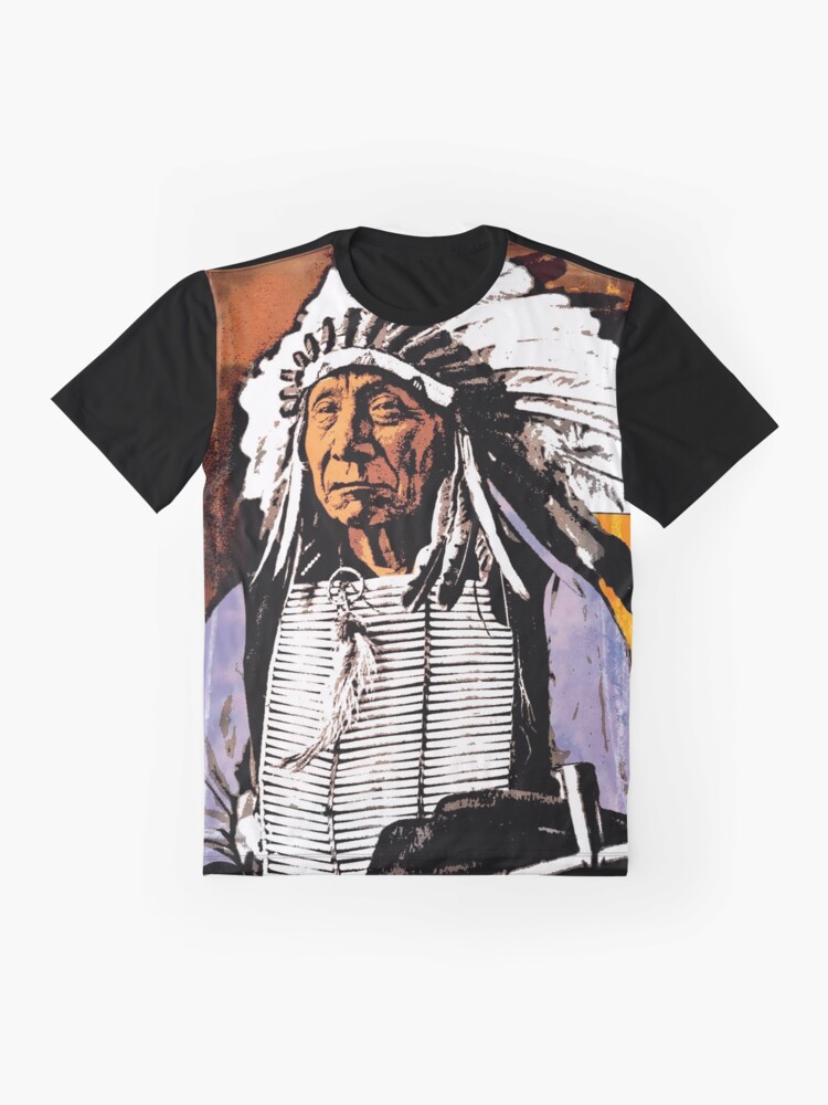 "RED CLOUDOGLALA LAKOTA SIOUX" Tshirt by truthtopower Redbubble