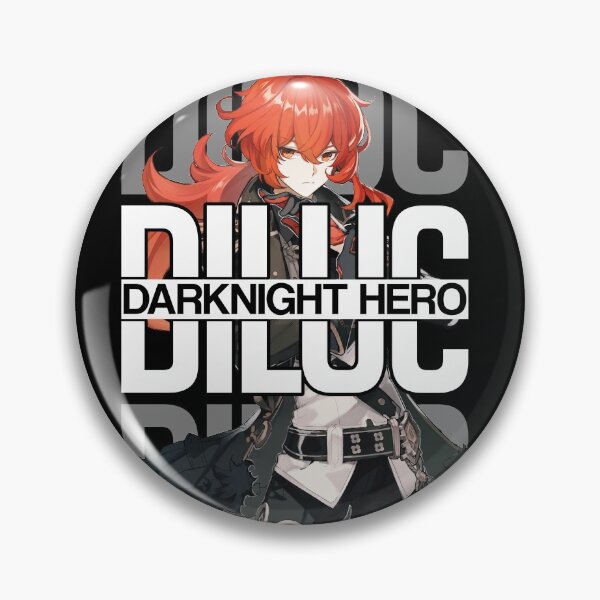 Item preview, DILUC DARKNIGHT HERO Genshin Impact designed and sold by chris28zero.