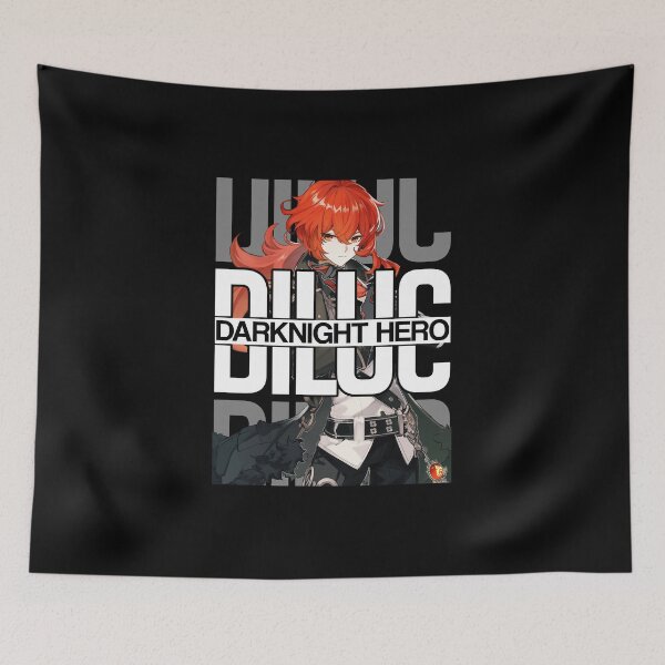 Item preview, DILUC DARKNIGHT HERO Genshin Impact designed and sold by chris28zero.