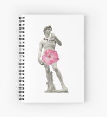 Flower David Spiral Notebook