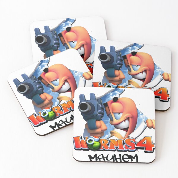 Item preview, worms mayhem designed and sold by Onshop2020.