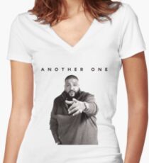 Another One!!! | DJ Khaled Women's Fitted V-Neck T-Shirt
