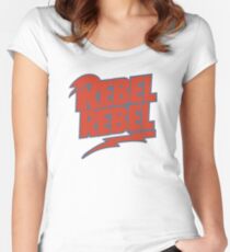 Rebel Rebel Women's Fitted Scoop T-Shirt