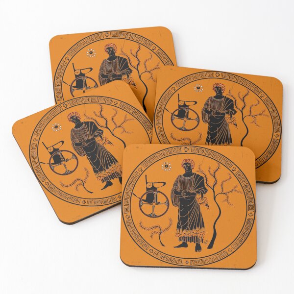 Item preview, You Know He Had To Do It To 'Em (Ancient Greek Pottery Style) designed and sold by AlexanderPetela.