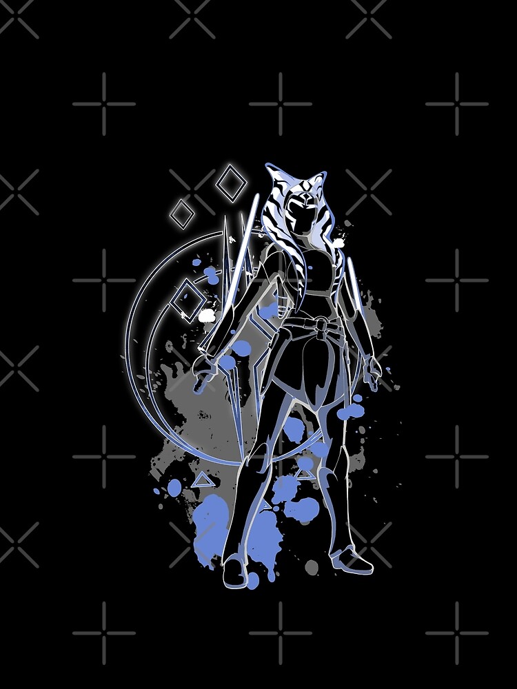 Imagen 5 de 5, Camiseta gráfica con la obra Ahsoka, diseñada y vendida por xMorfina.