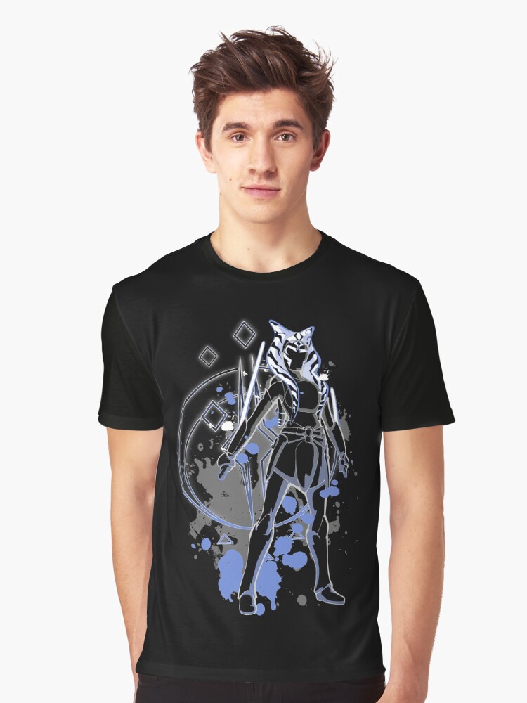 Imagen 1 de 5, Camiseta gráfica con la obra Ahsoka, diseñada y vendida por xMorfina.