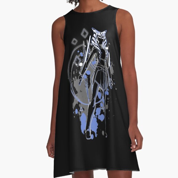 Ahsoka A-Linien Kleid