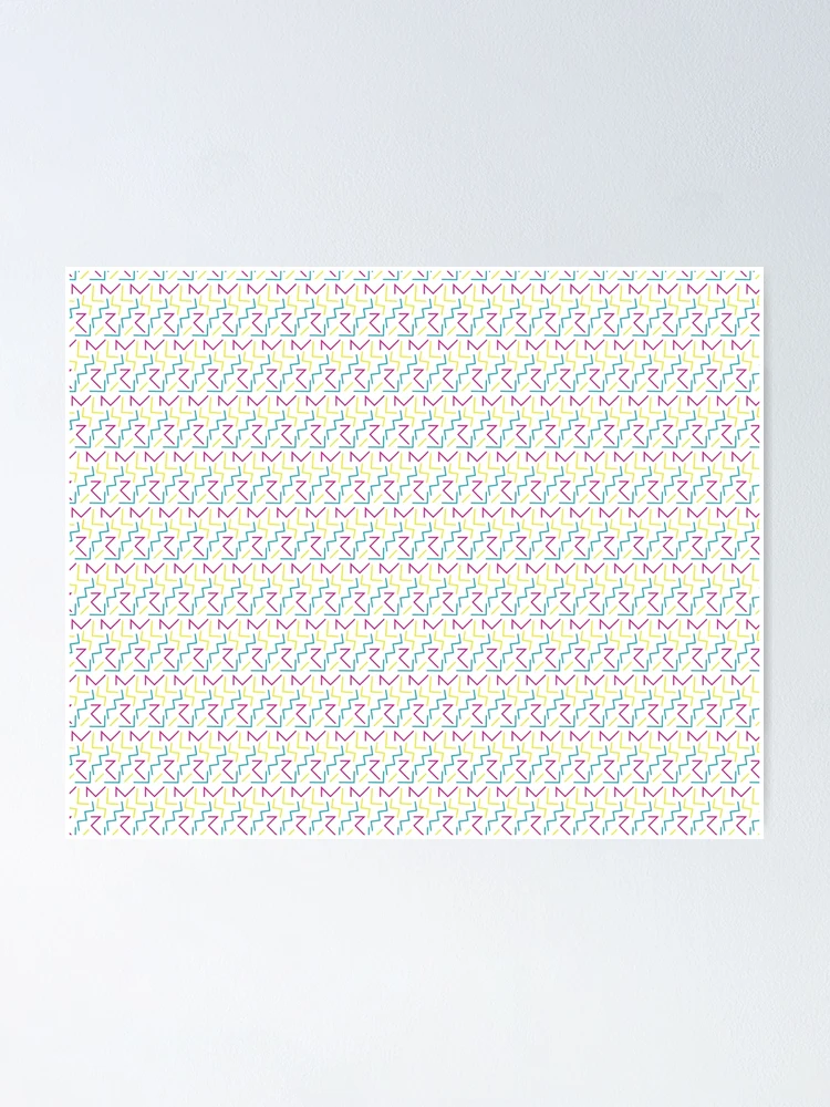 Thumbnail 1 of 3, Poster, Funky Pattern designed and sold by Ibrahim-Awad.